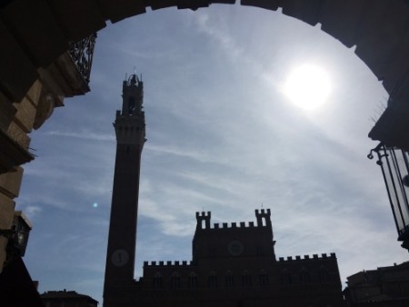 126 leave "Piazza del Campo”, Siena